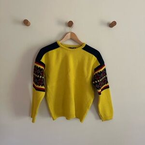 Demetre Virgin Wool Ski Sweater - Men’s Medium (M)